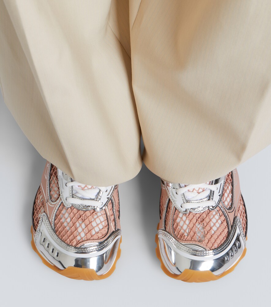 Pink Bottega Veneta Orbit sneakers - Low-Top Sneakers