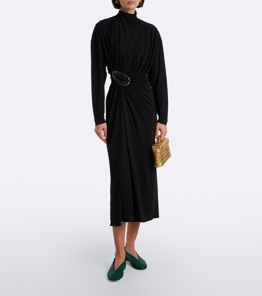 Bottega Veneta Rosa Intrecciato leather ballet flats (Green) - Ballerina Flats