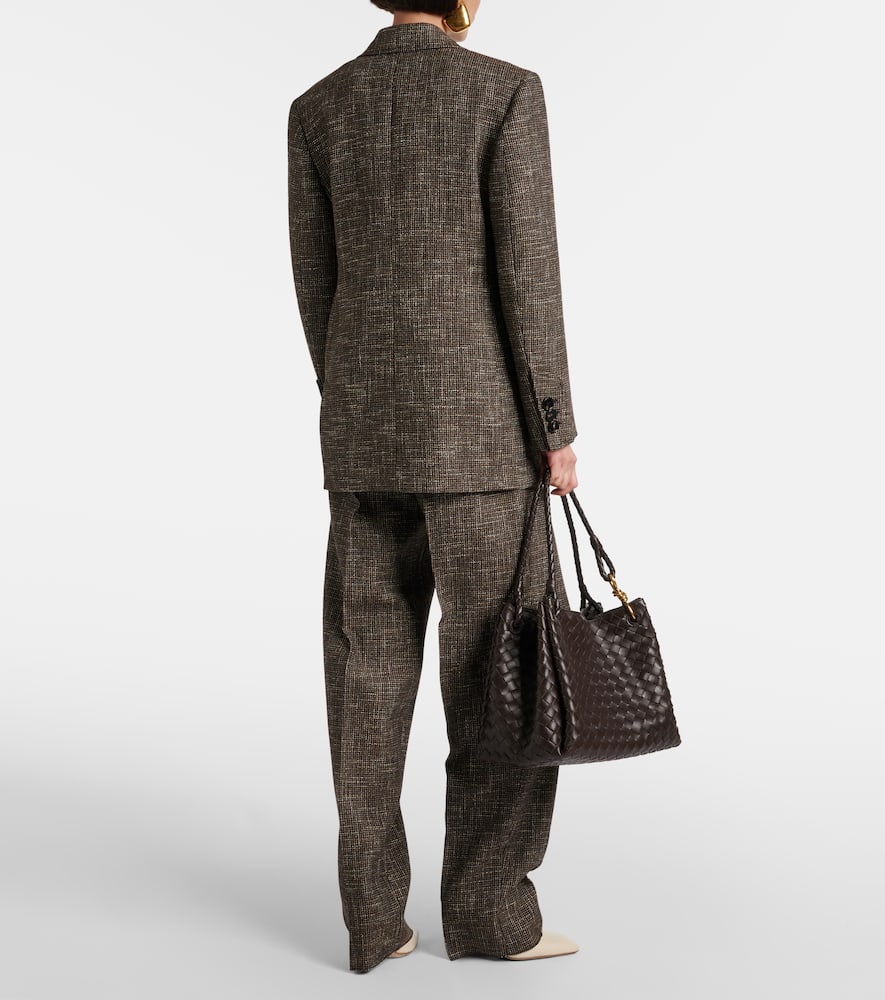 Bottega Veneta Wool and cotton-blend moulin√É¬© blazer