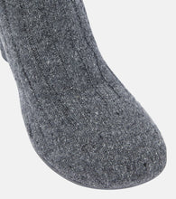 Bottega Veneta Wool-blend knee-high sock boots