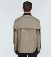 Bottega Veneta Wool flannel overshirt