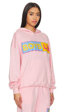 Boys Lie Better Half Boyfriend Hoodie in Rose