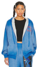 Boys Lie Electric Love Interlock Zip-up Hoodie in Blue - Sweat à capuche zippé Lie Electric Love Interlock pour garçon en bleu - 男孩 Lie Electric Love 蓝色联锁拉链连帽衫 - Lie Electric Love Interlock-Kapuzenpullover mit Reißverschluss für Jungen in Blau - Boys Lie Electric Love 인터록 집업 후디 블루 색상 - Felpa con cappuccio e zip da ragazzo Lie Electric Love Interlock in blu