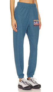 Boys Lie Heart Racer Thermal Pants in Navy