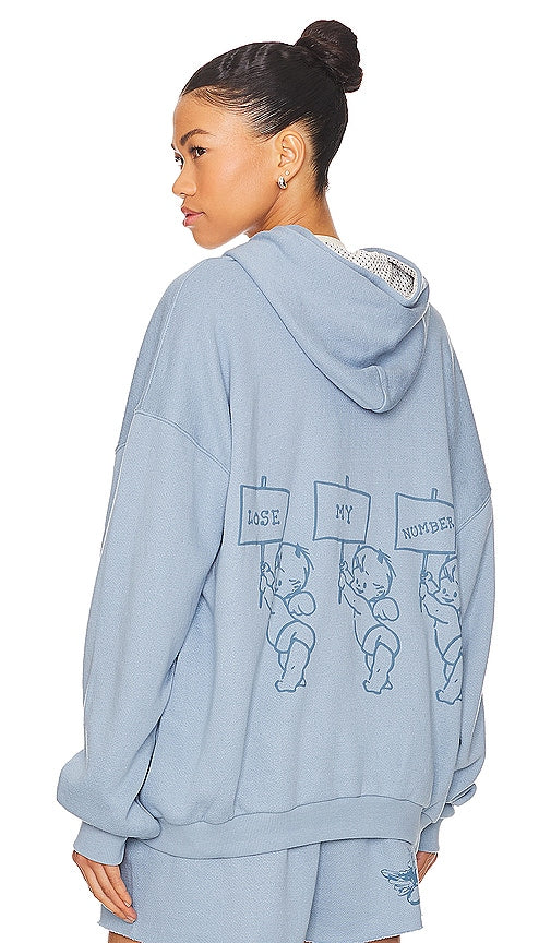 Boys Lie Read The Signs Harley Hoodie in Blue - Sweat à capuche Lie Read The Signs Harley pour garçon en bleu - 男孩撒谎阅读蓝色哈雷连帽衫的标志 - Jungen Lie Read The Signs Harley Kapuzenpullover in Blau - Boys Lie Read The Signs 할리 후디 블루 색상 - Felpa con cappuccio Harley da ragazzi Lie Read The Signs in blu