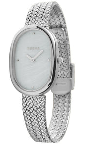 Breda Jane Watch in Metallic Silver