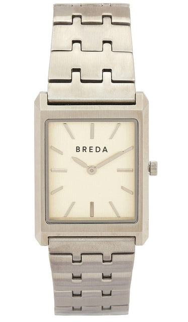 Breda Virgil Watch in Metallic Silver