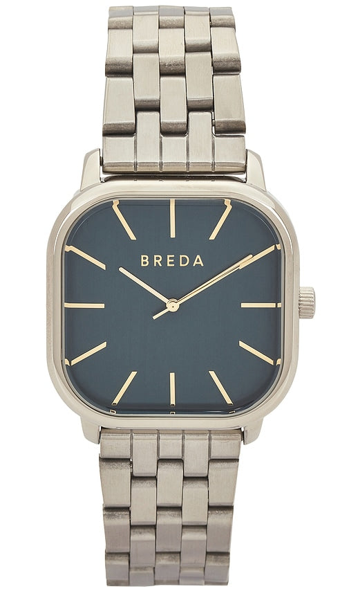 Breda Visser Watch in Metallic Silver