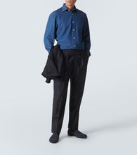 Brioni Appia leather penny loafers