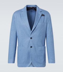 Brioni Silk and cotton jersey blazer