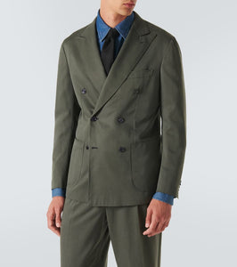 Brioni Soffio silk and cashmere gabardine blazer