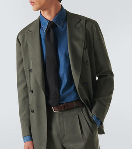 Brioni Soffio silk and cashmere gabardine blazer