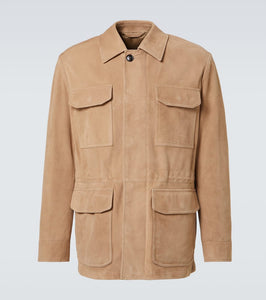 Brioni Suede field jacket