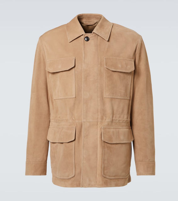 Brioni Suede field jacket