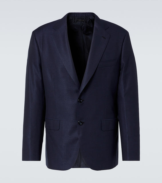 Brioni Wool, silk, and cashmere suit jacket