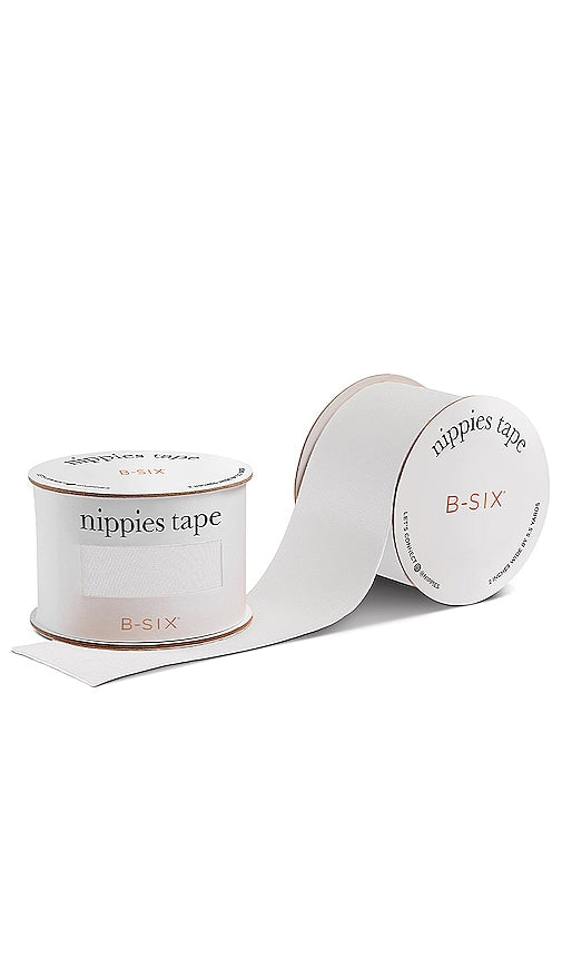 Bristols6 Nippies Tape in White - Ruban adhésif Bristols6 Nippies en blanc - Bristols6 Nippies 白色胶带 - Bristols6 Nippies Klebeband in Weiß - Bristols6 Nippies 테이프 화이트 색상 - Nastro per Nippies Bristols6 in bianco