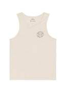 Brixton Crest Tank Top in Beige