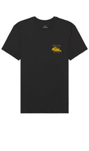 Brixton Irvington Tailored Tee in Black - Brixton - Irvington - T-shirt ajusté en noir - Brixton Irvington 黑色定制 T 恤 - Brixton Irvington Maßgeschneidertes T-Shirt in Schwarz - Brixton Irvington 테일러드 티셔츠 블랙 색상 - T-shirt su misura Brixton Irvington in nero