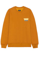 Brixton Linwood Crew in Brown