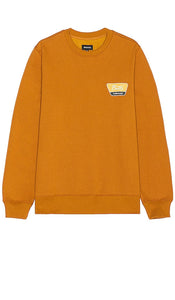 Brixton Linwood Crew in Brown