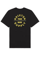 Brixton Oath V Tee in Black