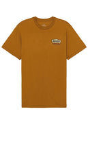 Brixton Regal Short Sleeve Standard Tee in Brown