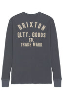 Brixton Woodburn Long Sleeve Thermal in Blue - Brixton Woodburn - Thermique à manches longues - Bleu - Brixton Woodburn 蓝色长袖保暖衣 - Brixton Woodburn Langarm-Thermoshirt in Blau - Brixton Woodburn 긴팔 써멀 블루 색상 - Maglia termica a maniche lunghe Brixton Woodburn in blu