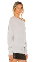 Brochu Walker Lori Off the Shoulder Sweater in Baby Blue