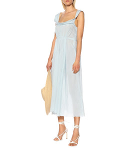 Brock Collection Davi gingham cotton midi dress