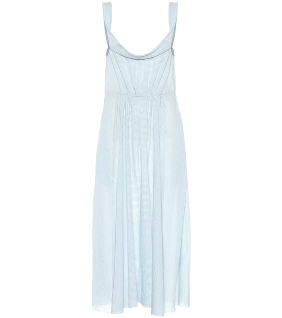 Brock Collection Davi gingham cotton midi dress