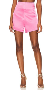 Bronx and Banco Capri Short in Pink - Short capri Bronx et Banco en rose - Bronx and Banco Capri 粉色短裤 - Bronx und Banco Capri-Shorts in Rosa - Bronx & Banco Capri 쇼츠 핑크 색상 - Bronx e Banco Capri Short in rosa