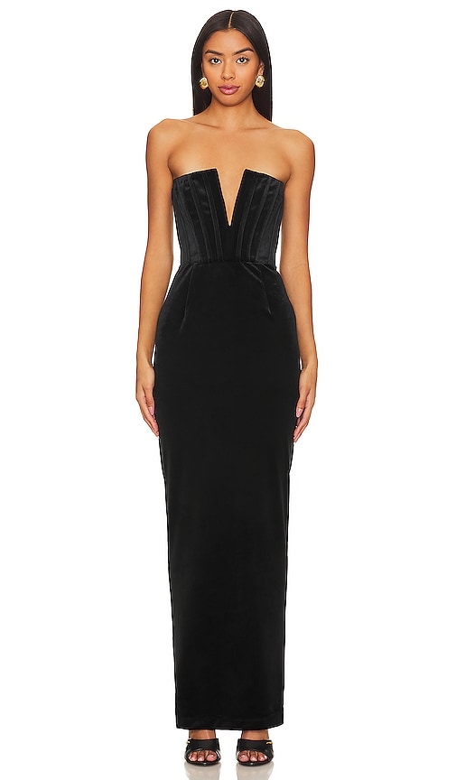Bronx and Banco Florentina Gown in Black