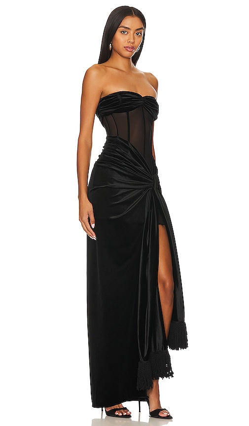 Bronx and Banco Gina Gown in Black