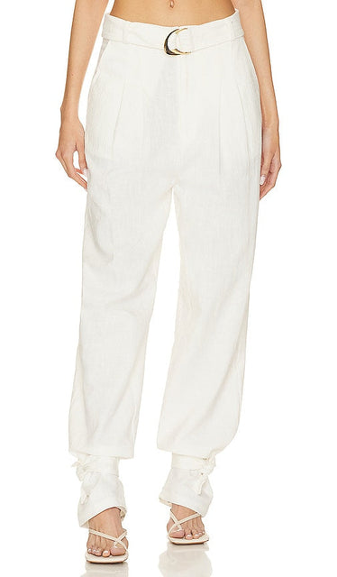 Bronx and Banco Kasai Pant in Cream - Pantalon Kasai Bronx et Banco en crème - Bronx and Banco Kasai 奶油色长裤 - Bronx und Banco Kasai Hose in Creme - Bronx and Banco 카사이 팬츠 - Pantaloni Bronx e Banco Kasai color crema