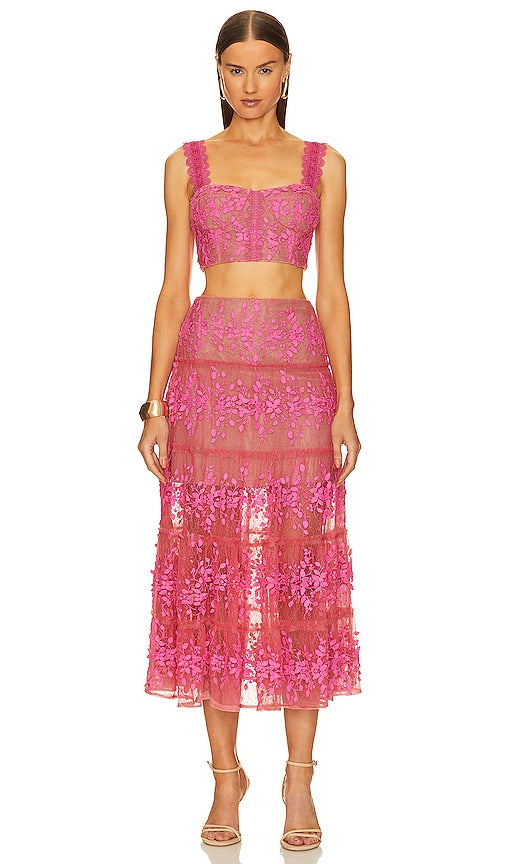 Bronx and Banco Megan Two Piece Set in Pink - Ensemble deux pièces Bronx et Banco Megan en rose - Bronx and Banco Megan 粉色两件套 - Bronx und Banco Megan Zweiteiliges Set in Rosa - Bronx and Banco Megan 핑크 투피스 세트 - Set da due pezzi Bronx e Banco Megan in rosa