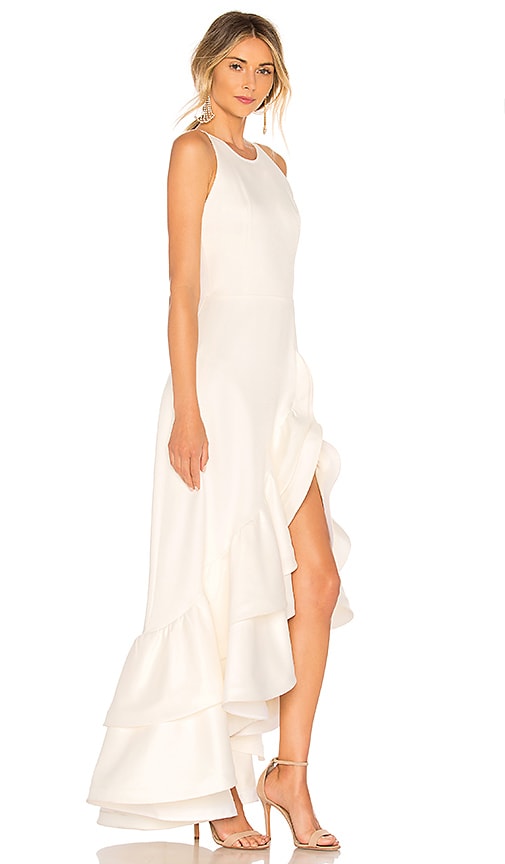Bronx and Banco Paros Gown in White