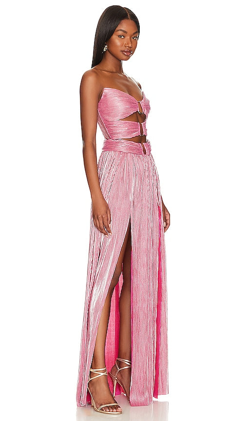 Bronx and Banco Sonny Gown in Pink