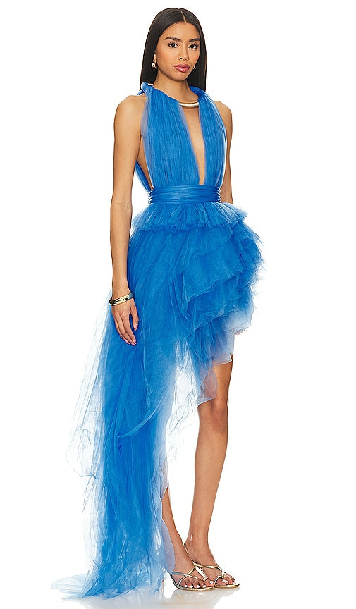Bronx and Banco Taraji Gown in Blue