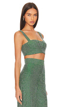 Bronx and Banco X Revolve Capri Diamond Bustier in Green
