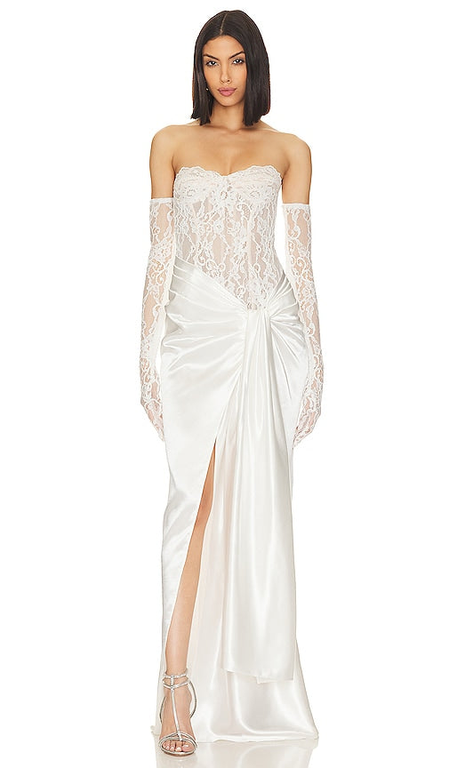 Bronx and Banco X Revolve Gina Gown in White