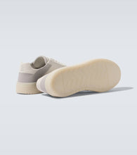 Brunello Cucinelli Basket suede and leather sneakers