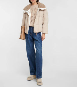 Brunello Cucinelli Cashmere corduroy down jacket