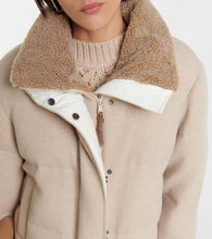 Brunello Cucinelli Cashmere corduroy down jacket