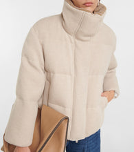 Brunello Cucinelli Cashmere corduroy down jacket