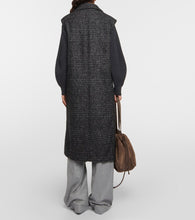 Brunello Cucinelli Checked wool-blend coat