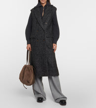 Brunello Cucinelli Checked wool-blend coat