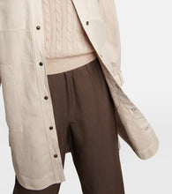 Brunello Cucinelli Cotton and linen overshirt
