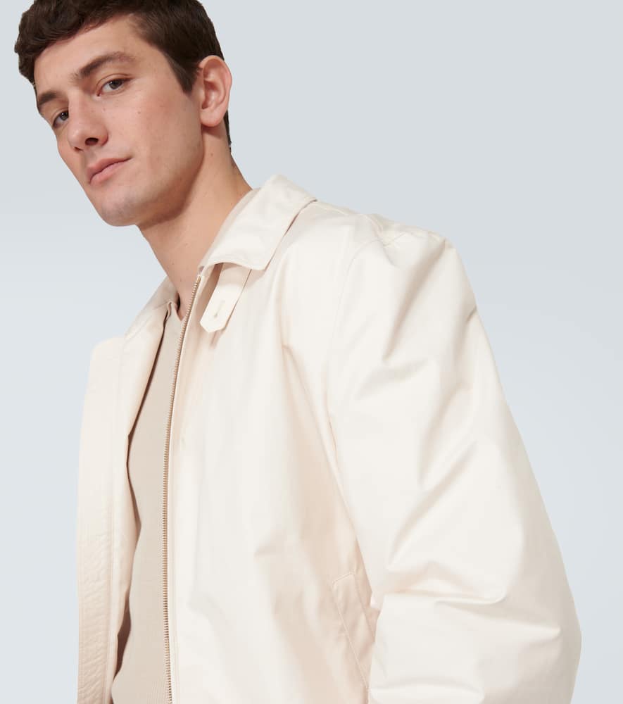 Brunello Cucinelli Cotton-blend gabardine blouson jacket