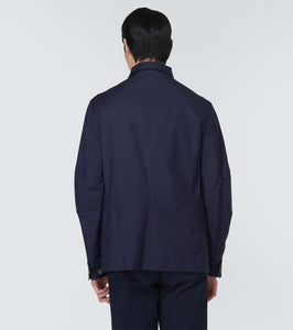 Brunello Cucinelli Cotton-blend jacket