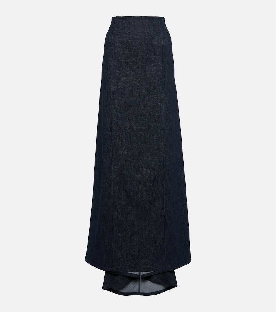 Brunello Cucinelli Cotton-blend maxi skirt - Brunello Cucinelli 棉混纺长裙